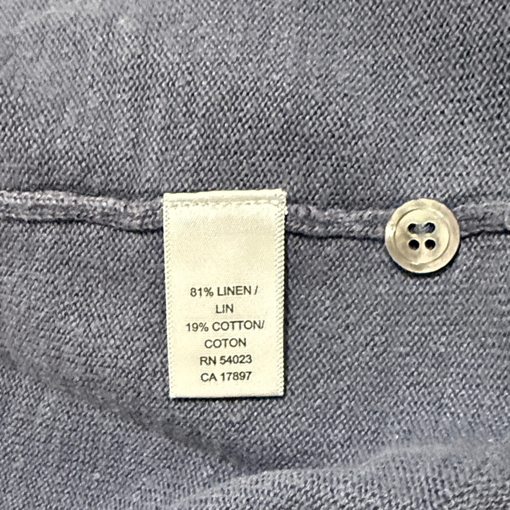 Banana Republic Linen Cotton Polo Top - Picture 14 of 16